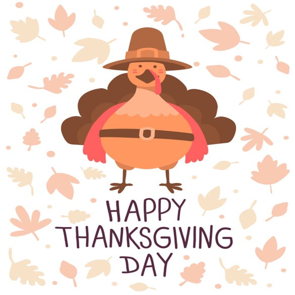 感恩节庆祝火鸡美食矢量设计素材 happy thanksgiving turkey插图3