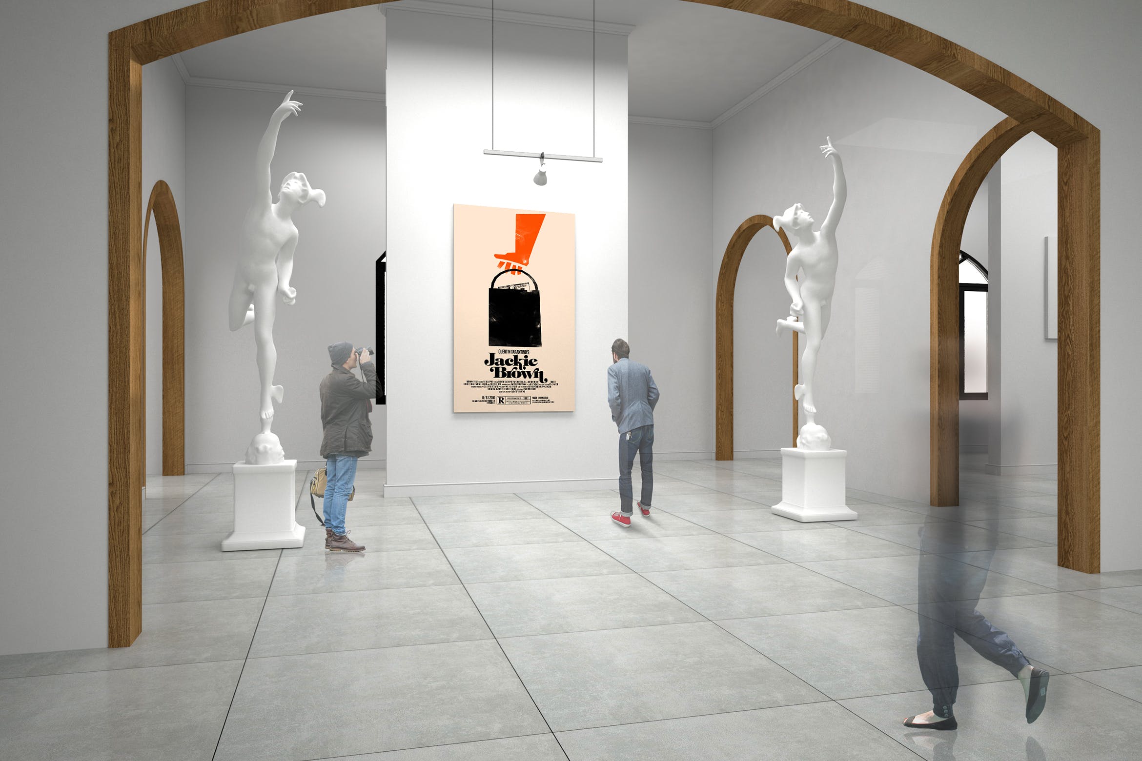 室内装饰设计画框样机模板v12 Exhibittion Mockup [vol12]