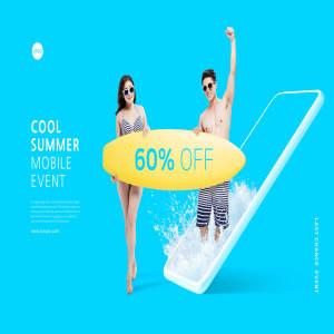 夏季活动/商品促销活动海报Banner设计