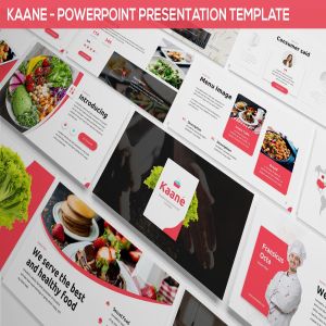 厨房美食烹饪主题PPT模板下载 Kaane – Fresh Powerpoint Template