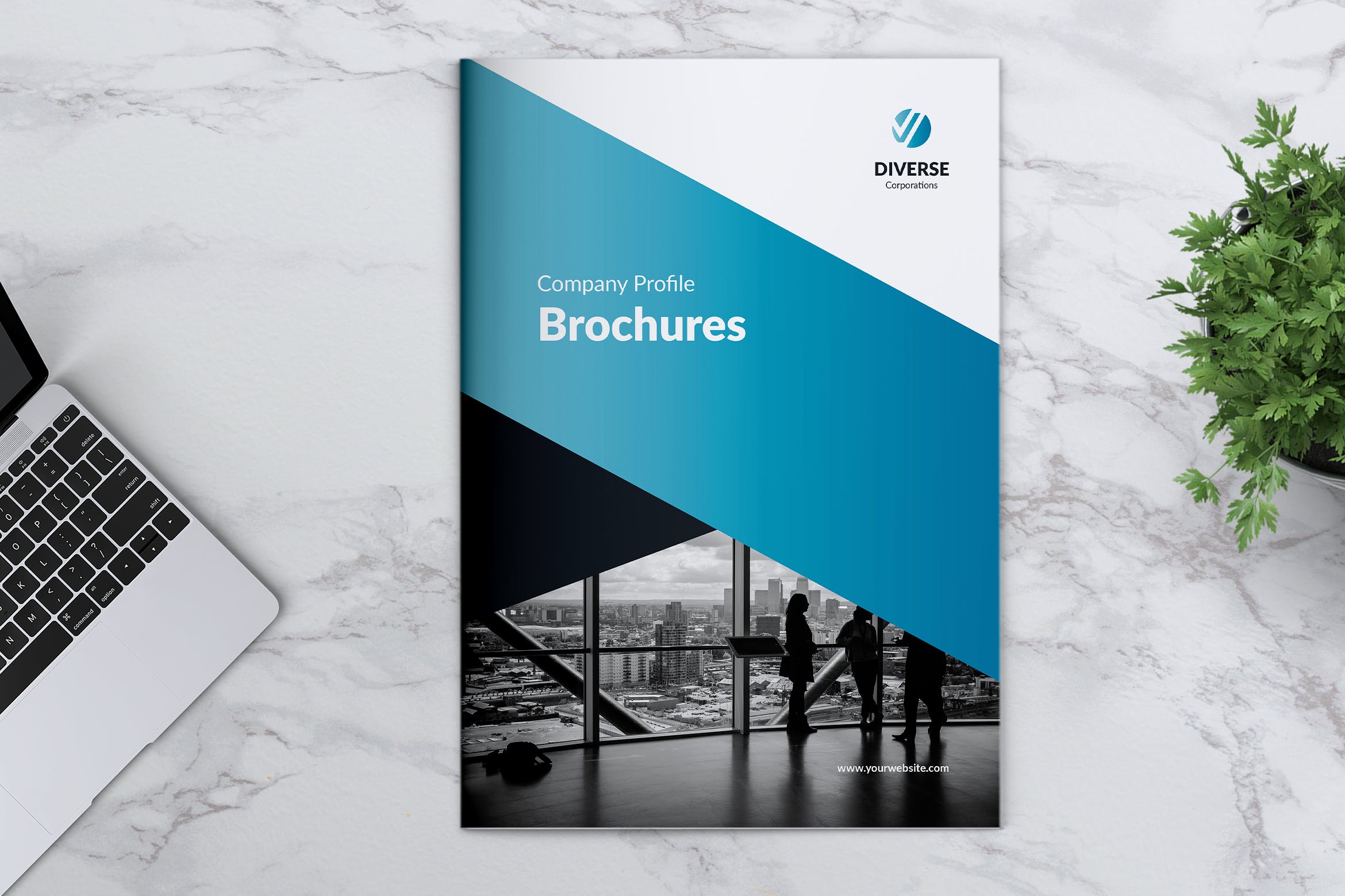 多元化大型公司简介企业画册设计模板 DIVERSE Professional Company Profile Brochures
