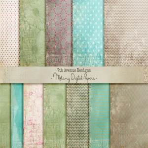 经典低调充满文化气息的纸张纹理 Melany Digital Papers