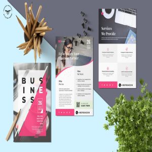 企业宣传通用海报传单设计模板v2 Business Flyer Template