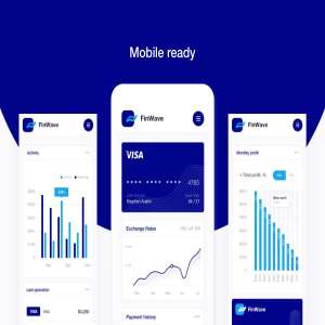 一流设计素材网下午茶：数据统计仪表盘后台类响应式网页UI模板下载[SKetch,Fig]