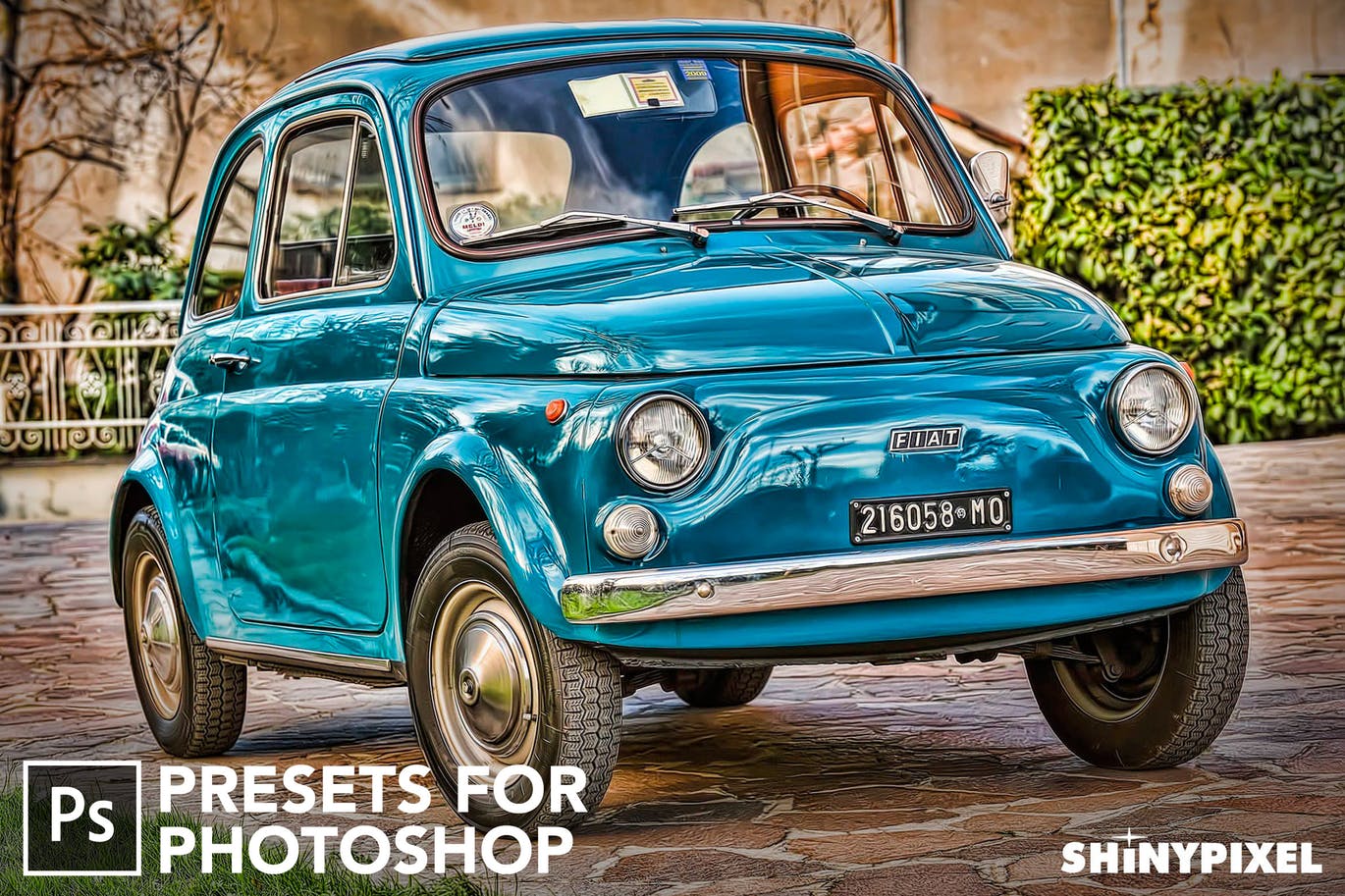 20款高动态范围照片效果生成PS预设v1 HDR Studio Vol. 1 – 20 Photoshop Presets