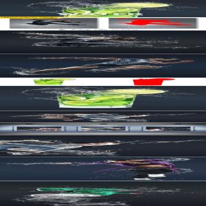 飞溅水花照片效果PS动作下载 Water Photoshop Action