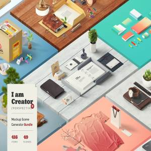 DIY模拟场景样机合集之 I am Creator / Perspective[14.58GB]