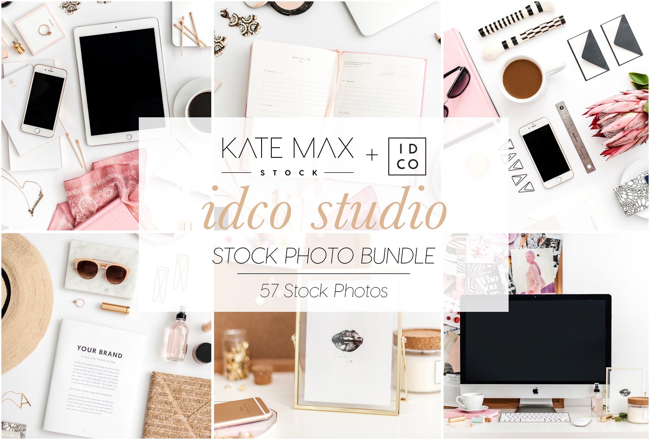 工作室办公室场景高清照片素材 IDCO Studio Stock Photo Bundle