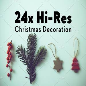 圣诞节主题静物特写高清照片素材 24x Hi-Res Christmas Images