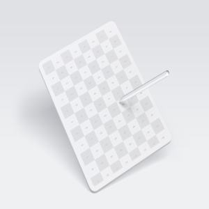 iPad Pro平板电脑Web页面设计效果图样机 Clay iPad Pro 12,9” Mockup