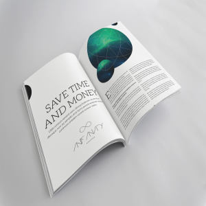 A4尺寸大小精品杂志封面设计效果图样机 A4 Magazine Mockup for Spread Page