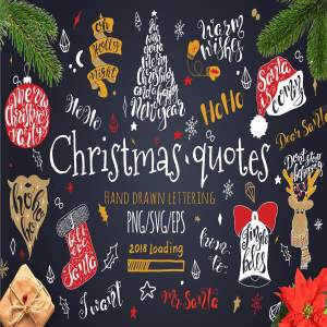 一大波圣诞节手绘矢量素材下载[eps,png,svg]