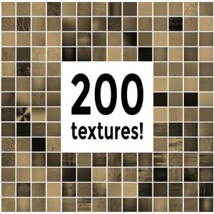 200种混合类型背景纹理合集 200 Textures / Backgrounds – Pack