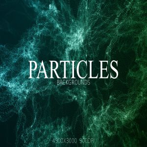 太空科幻抽象闪光粒子背景图片素材 Glitter Particles Background