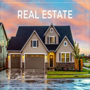 房地产销售房产照片调色LR预设 Real Estate Mobile & Desktop Lightroom Presets