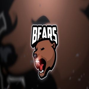 棕熊电子竞技战队队徽Logo模板 Bear – Mascot & Esport Logo