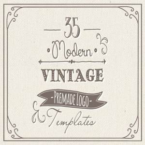 35款手绘Logo制作设计模板 35 Hand Drawn Logos Bundle – Vector