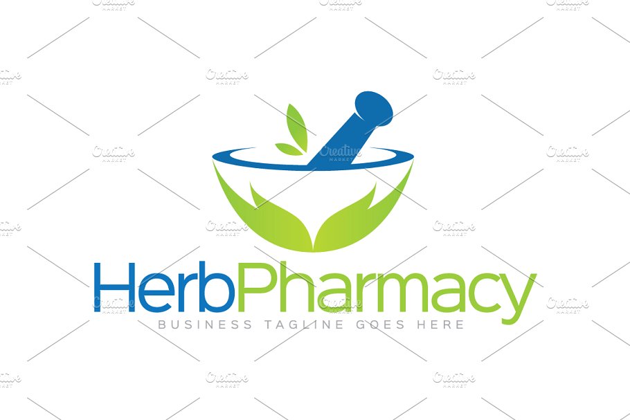 药剂制药主题Logo模板 Pharmacy Logo