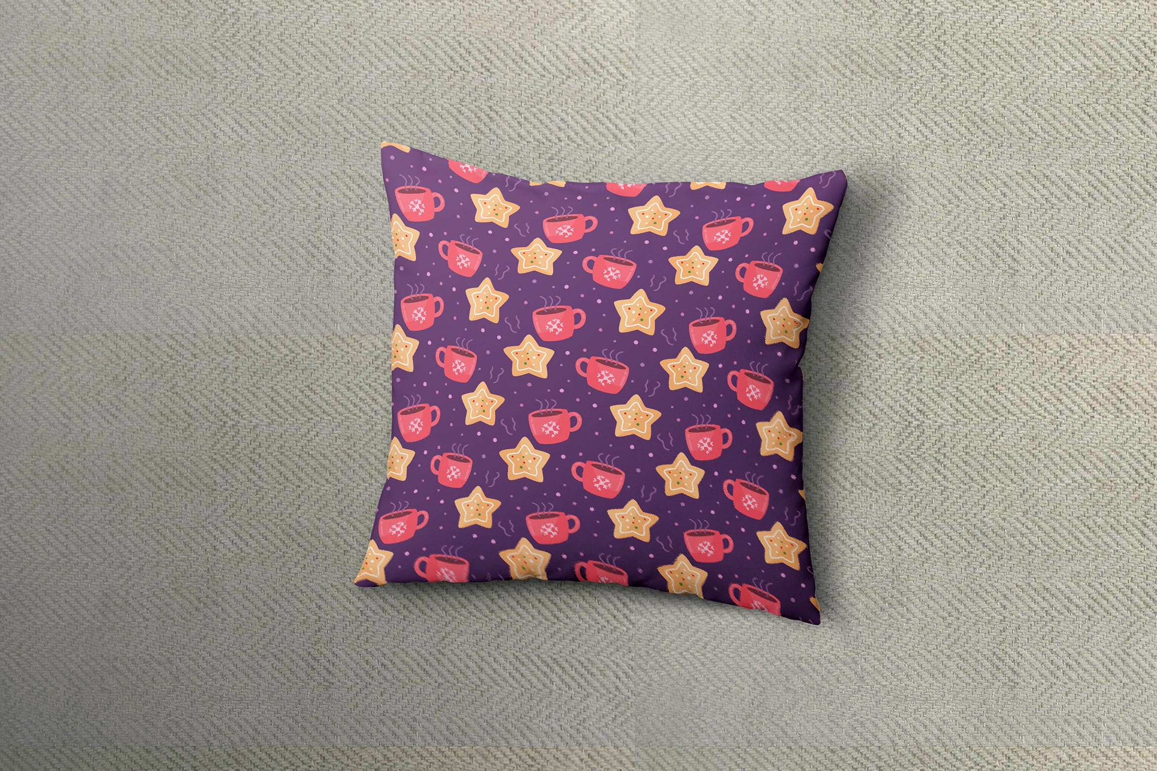 抱枕靠枕印花图案设计预览样机v01 Pillow Mockup Vol 01