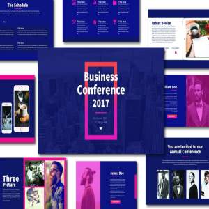 超酷色调时尚PPT模版下载[pptx]