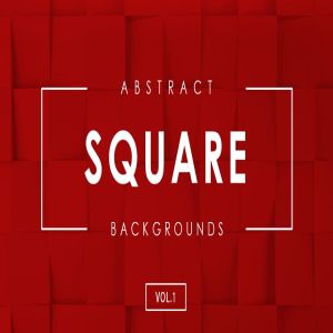 方形几何图形抽象背景素材v1 Square Abstract Backgrounds Vol.1