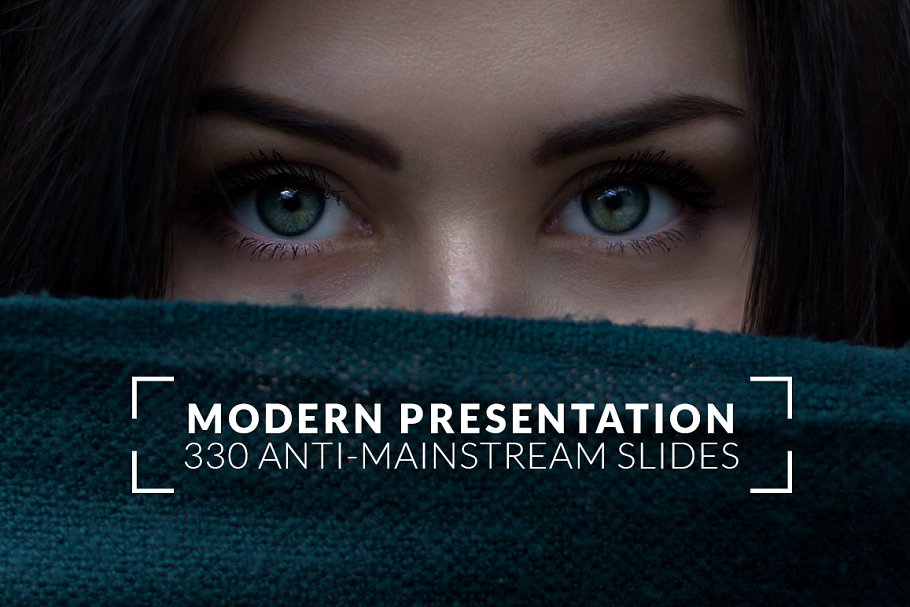 多用途现代时尚潮人元素幻灯片模板 Modern Powerpoint