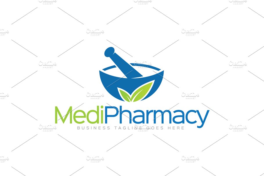 药店/药房Logo模板  Pharmacy Logo