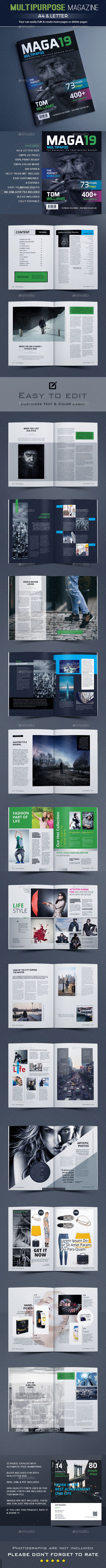 30页独特的产品介绍类杂志模板下载[indd]