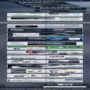 30页独特的产品介绍类杂志模板下载[indd]