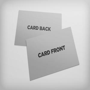 复古背景企业名片样机模版 Realistic Business Card Mockup Template 1