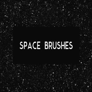 10个逼真的星空绘制PS画笔笔刷 Space Brushes插图1