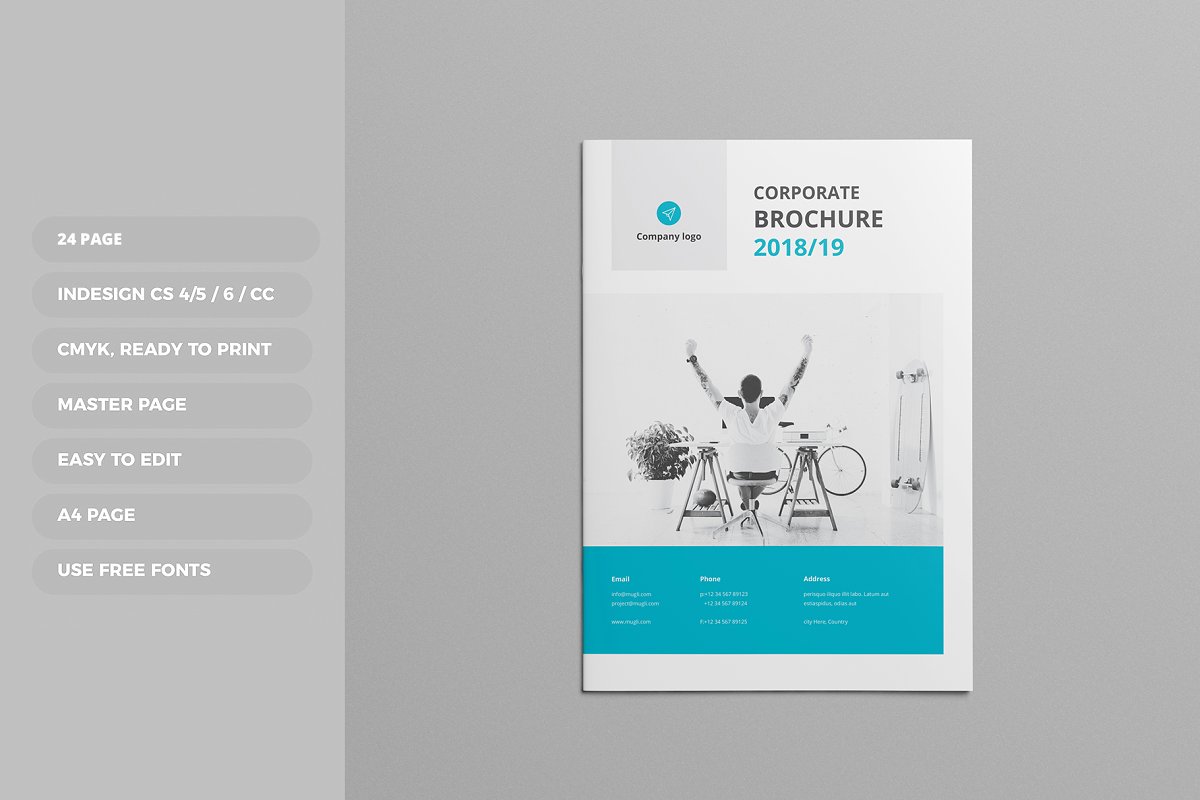 高端工作时尚生活宣传册杂志设计
