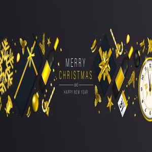 圣诞节&新年主题贺卡设计模板素材 Merry Christmas and Happy New Year greeting cards插图8