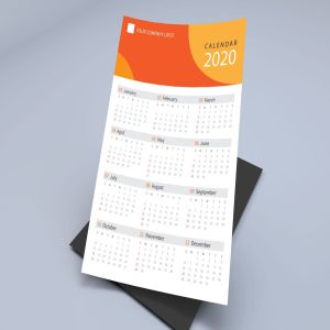 彩色几何图形2020日历表年历设计模板 Creative Calendar Pro 2020插图5