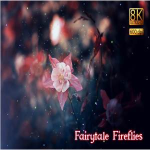 8K超高清童话萤火虫覆盖图层 8K Fairytale Fireflies Overlays插图1