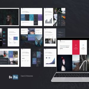 高端时尚的商务商业提案keynote幻灯片演示模版（key）