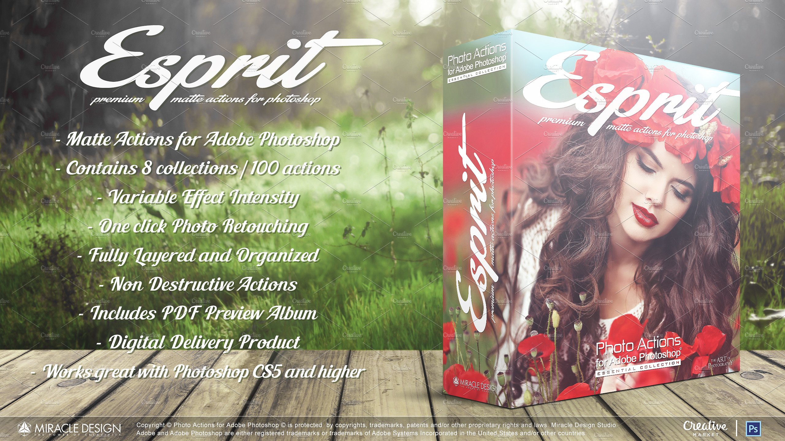 ESPRIT一款高端图像哑光处理的PS动作合集[atn]