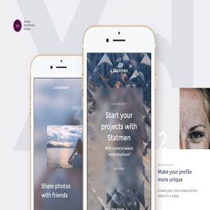 高质量 iOS APP 设计套件 Statmen XD iOS Ui Kit – Walkthrough [For Adobe XD]