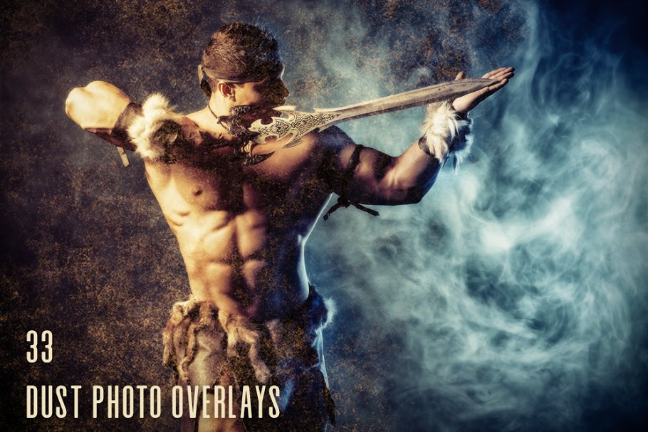 古老气息尘埃影视特效照片叠层