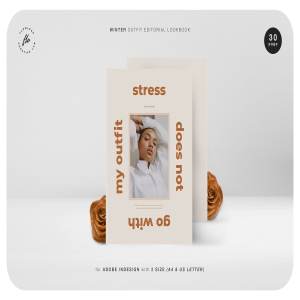 潮流时尚服装产品图册设计模板