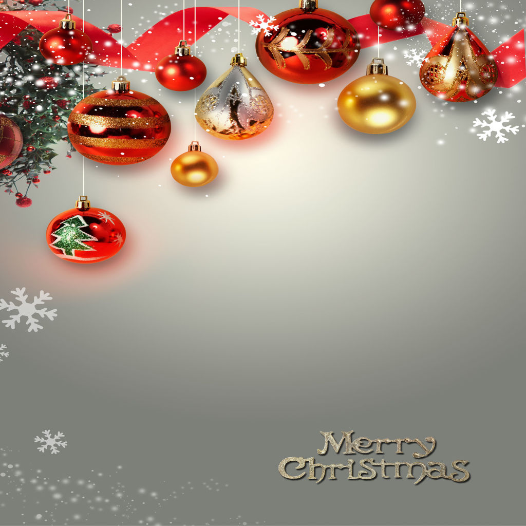 韩国素材：圣诞海报创意模板PSD