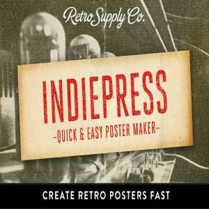 时尚海报制作图层样式 IndiePress – Quick Poster Maker