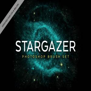 天文照片后期处理PS笔刷 Stargazer Photoshop Brushes
