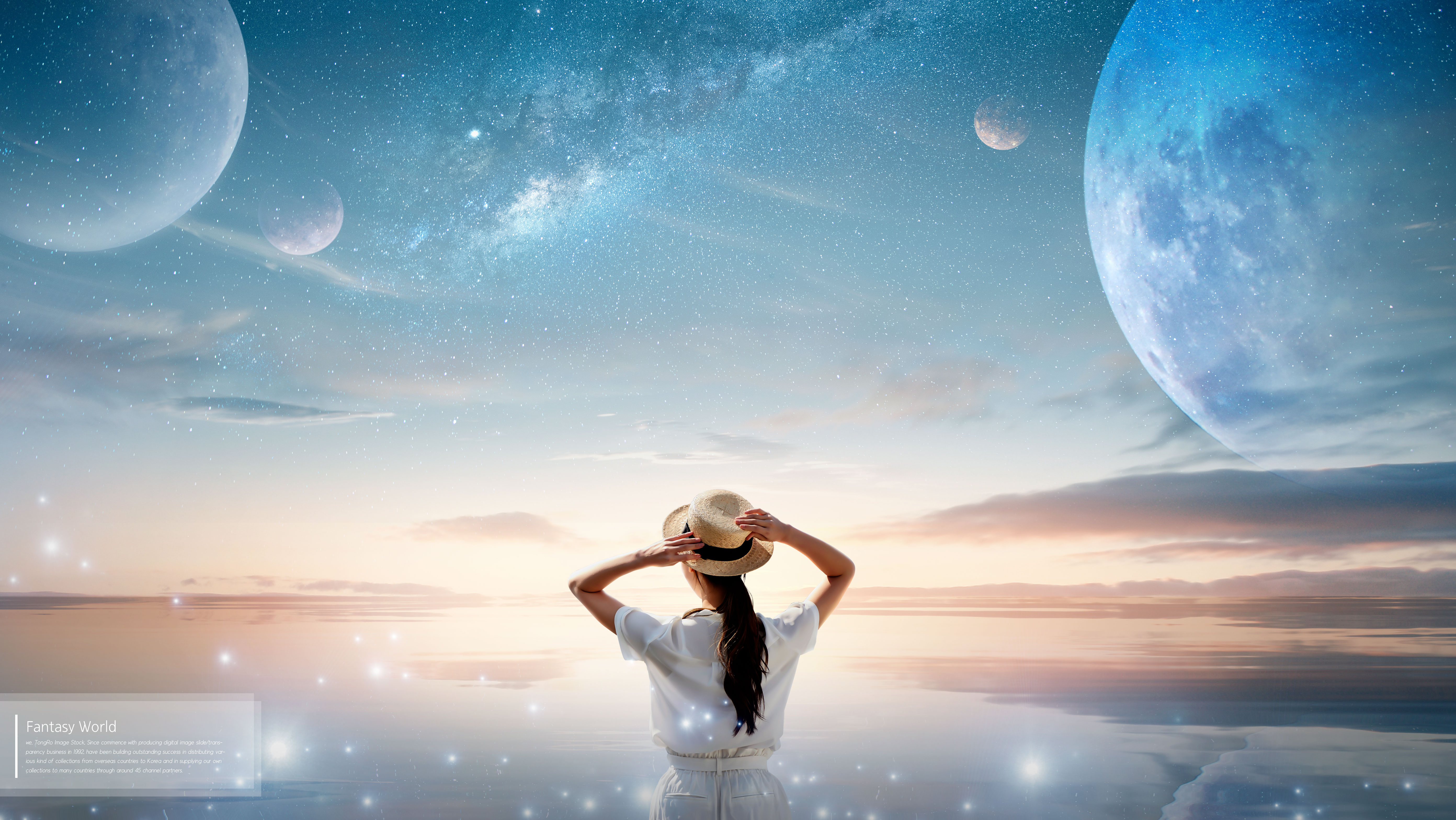 唯美梦幻背景海报设计素材