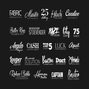 100个高端时尚多用途的logo标志设计模板大集合插图3