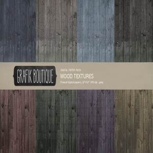 暗黑色真实木纹背景纹理 Wood textures rustic dark