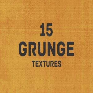 15款粗糙复古做旧纹理合集 15 Grunge Textures