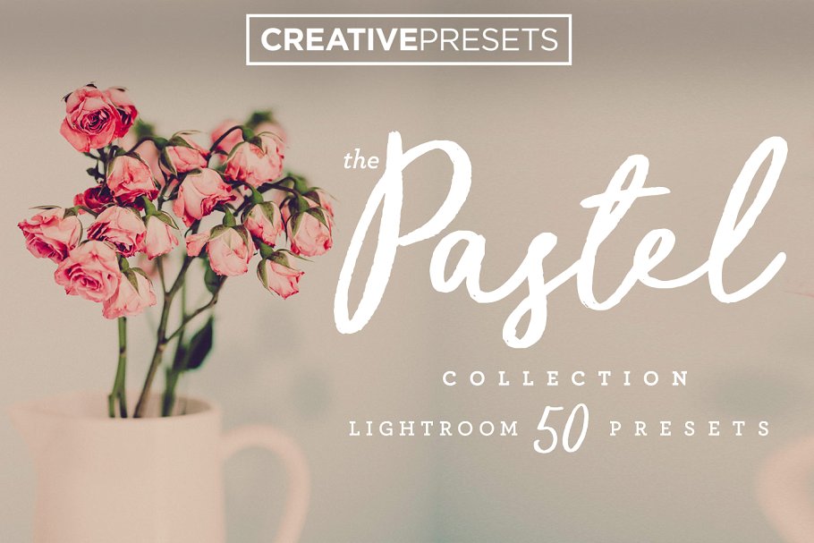 照片后期处理柔和色调LR调色预设 Pastel Tones Lightroom Presets