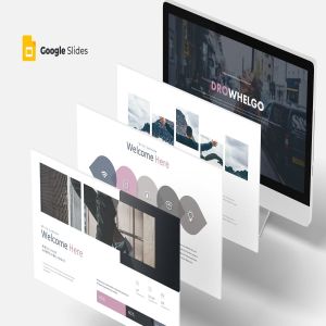 多配色方案企业商务风格Google Slides模板设计 Drowhelgo – Google Slides Template
