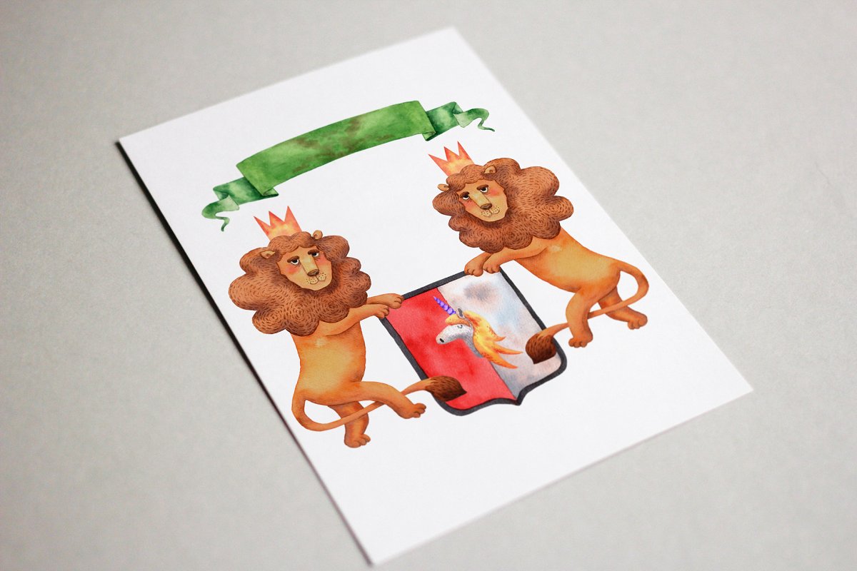 古老的童话故事水彩插画合集